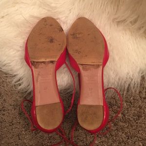 aquazzura Shoes - Aquazurra red lace up flats aquazzura Shoes - Aquazurra red lace up flats
