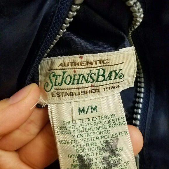 St.John's Bay Reversible Down Vest - Picture 3 of 3