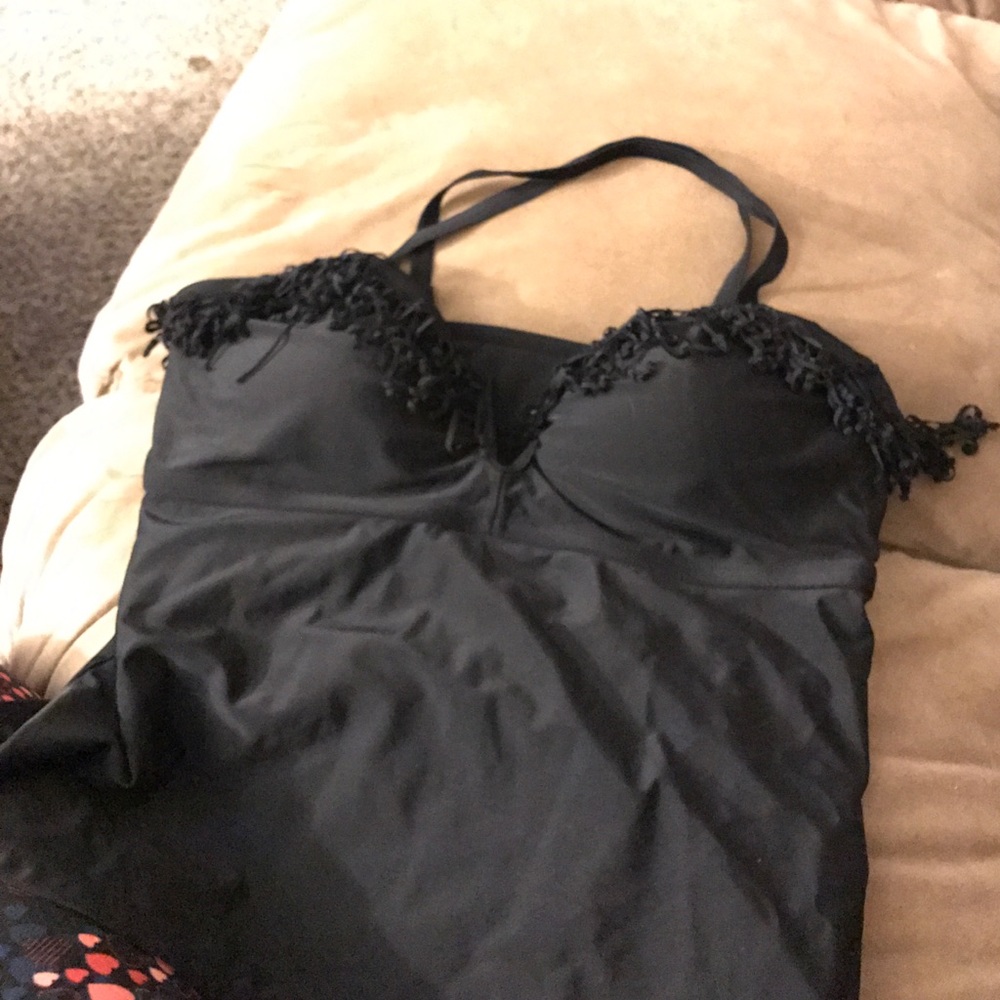 Black bathing suit