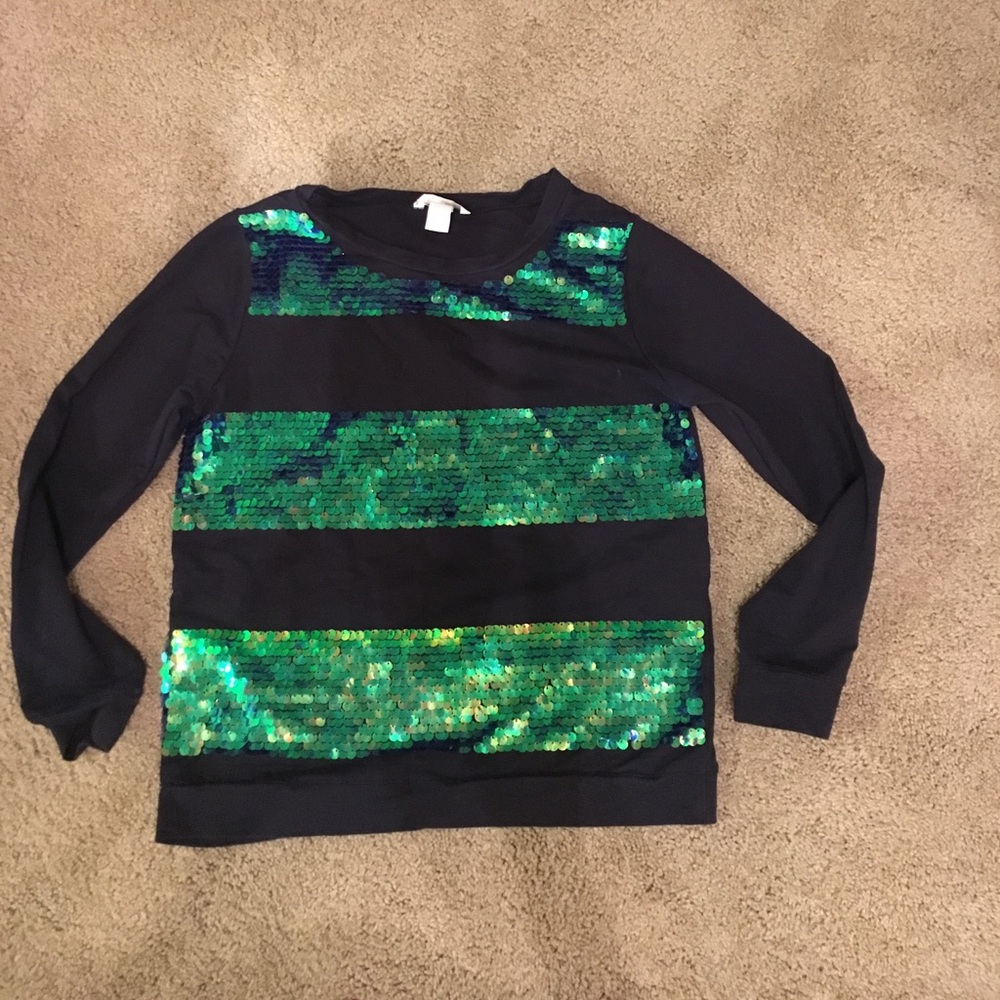 Sequin Sweatshirt