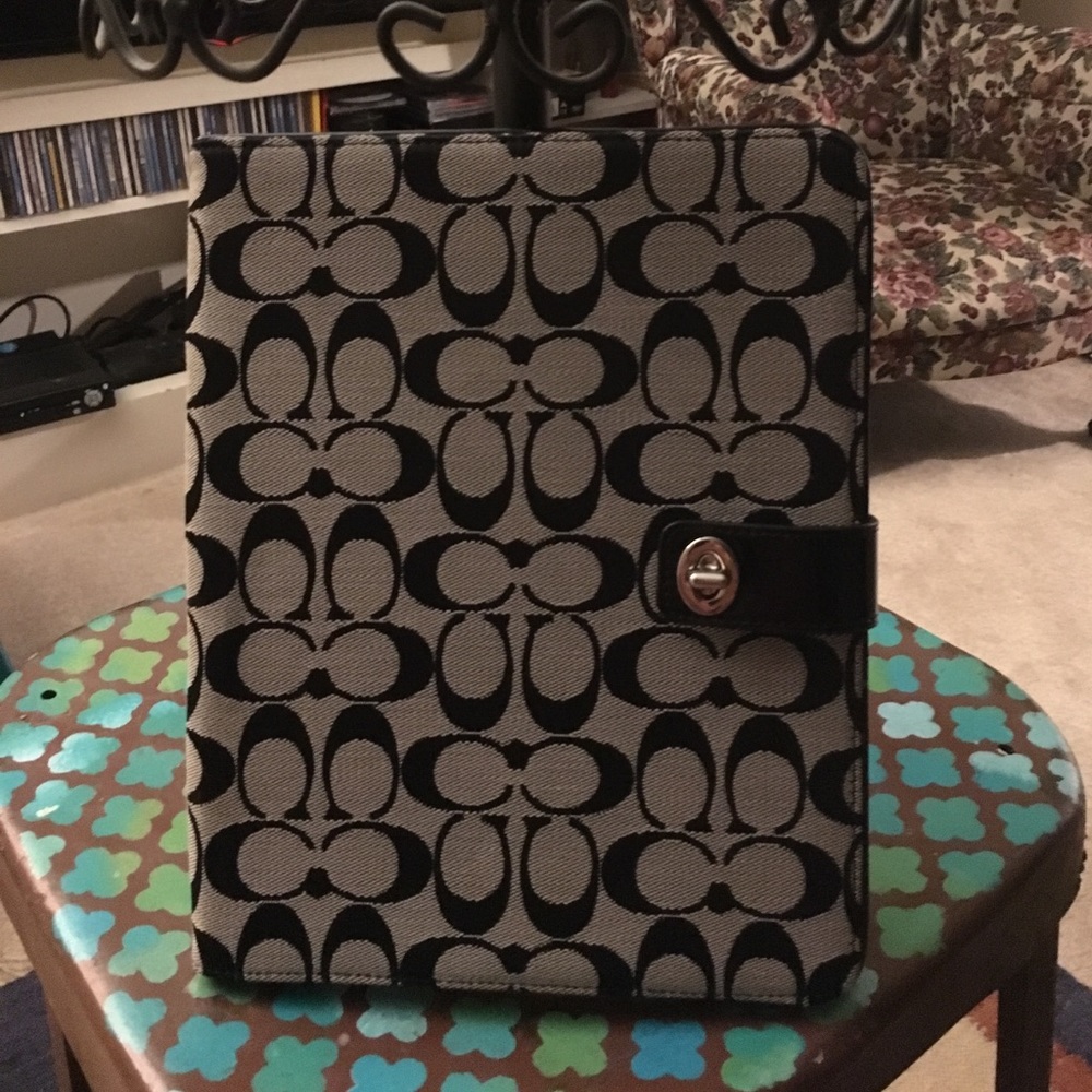 Authentic NWT Coach iPad Case