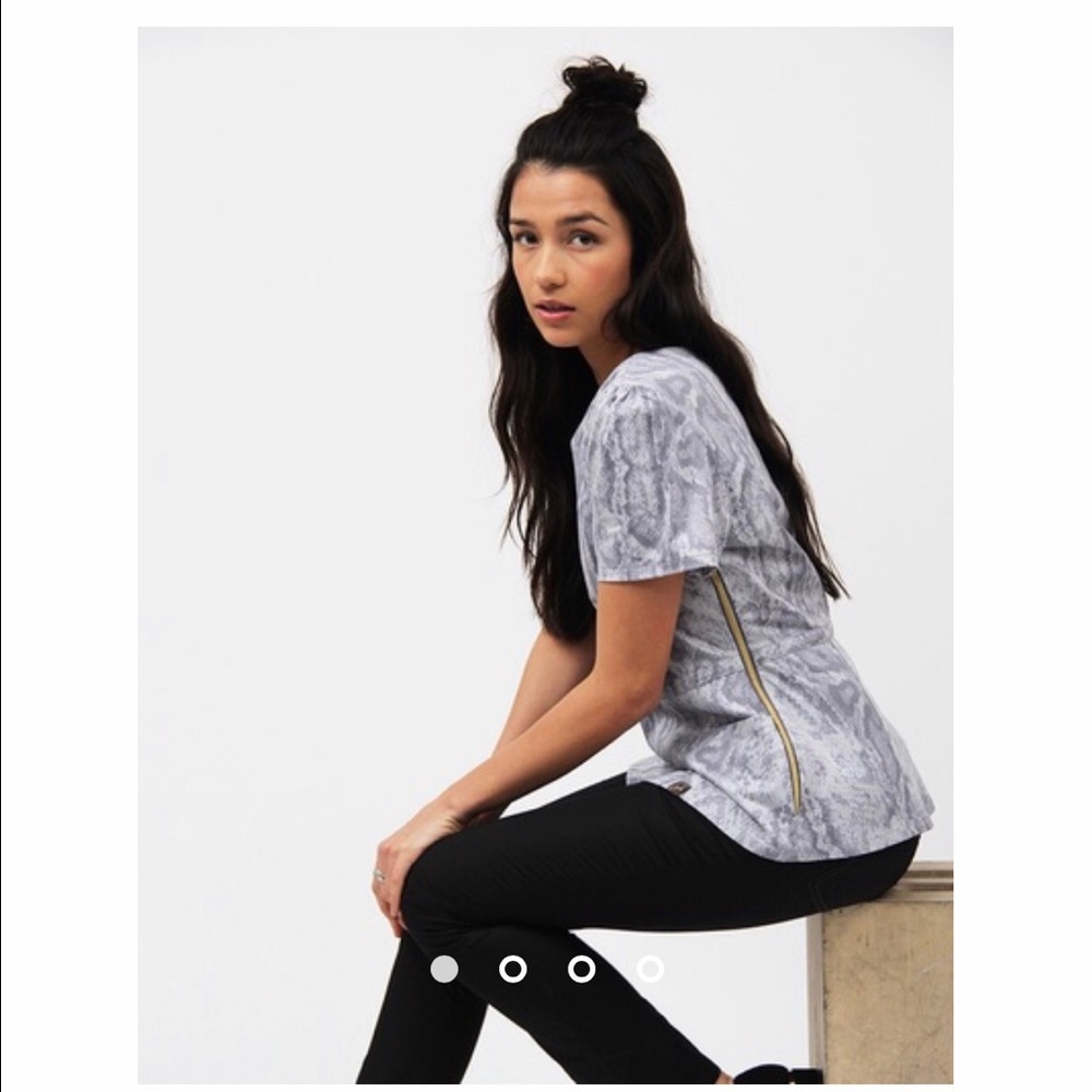 Jaanuu Peplum Scrub Top