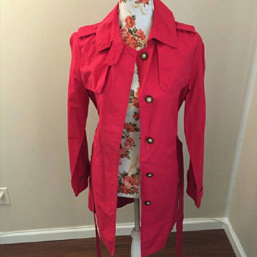 GAP Trench Coat - Picture 2 of 3