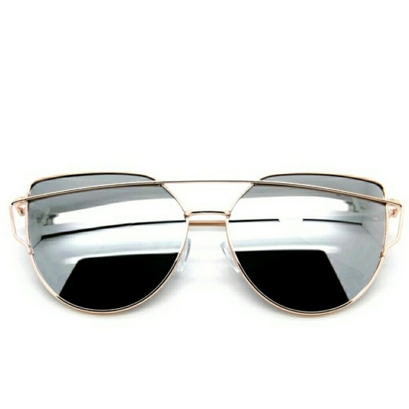 Oversize Sunglasses Cat Eye flat lens - Picture 4 of 4
