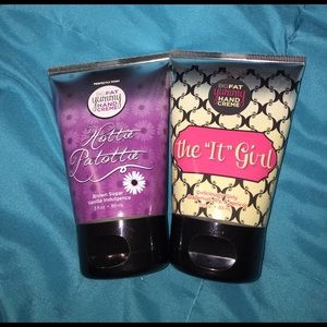 Brown sugar and grapefruit&apricot hand cremes!