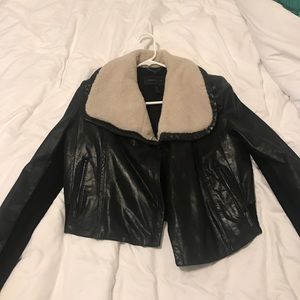 Leather jacket