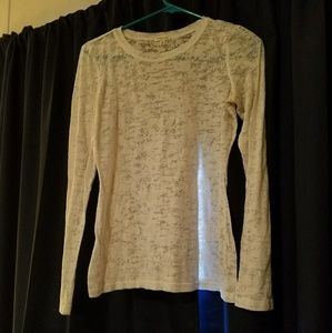 Burnout long sleeve tshirt