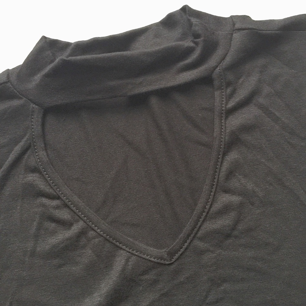 Black Choker Top - Picture 5 of 6