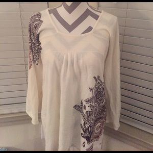 OneWorld long sleeve cotton shirt