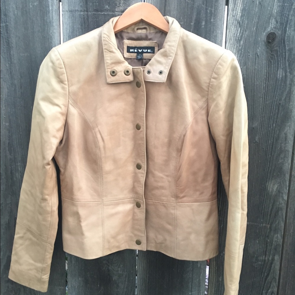 Leather jacket