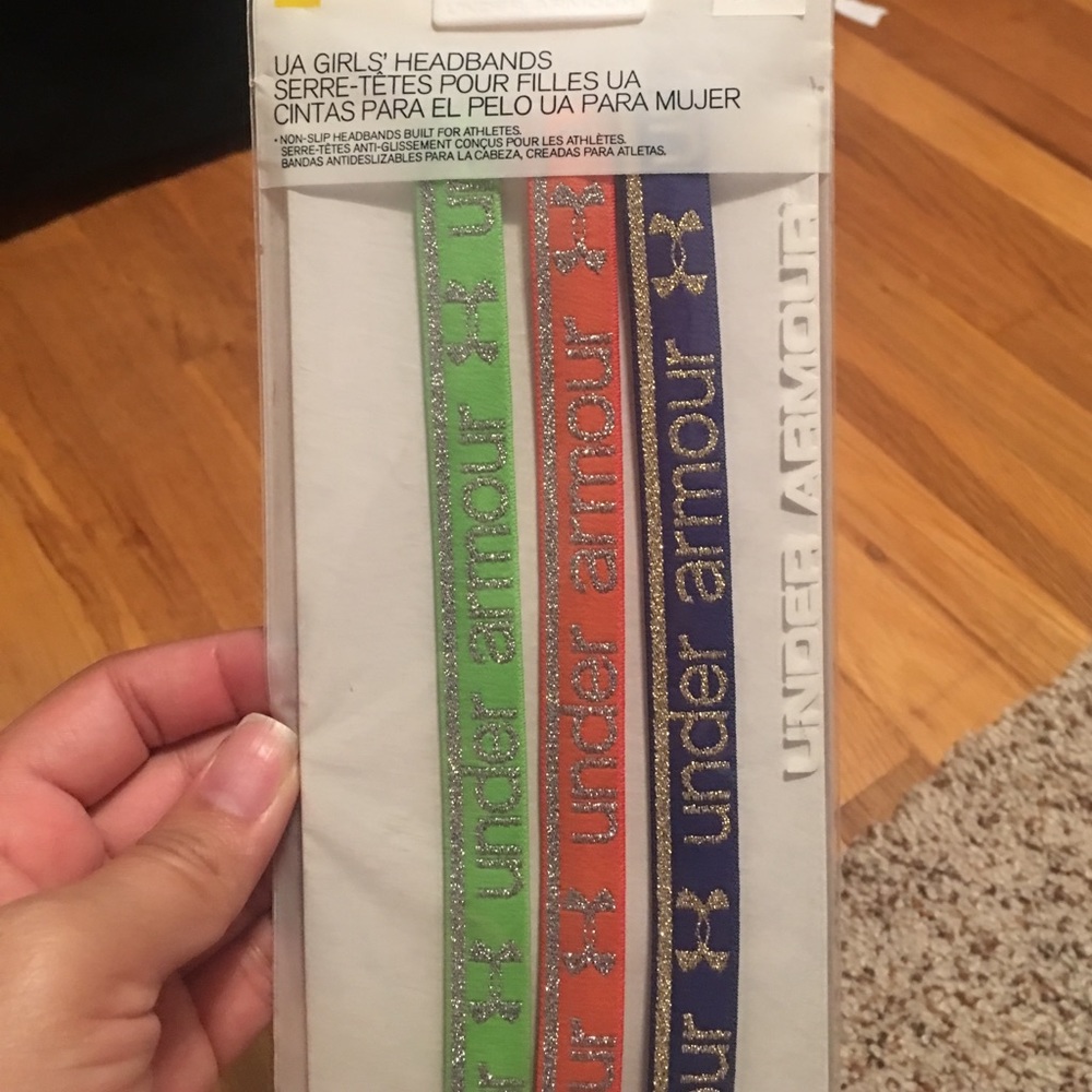 Girls under Armour headbands