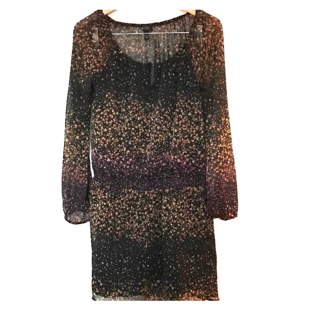 Jessica Simpson Black Floral Dress