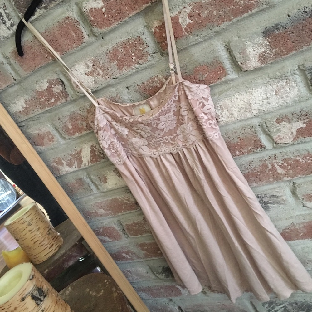 Blush Lace Top Tank