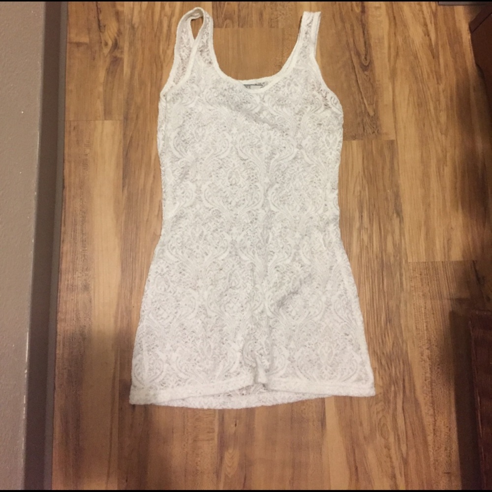 Laced tank top