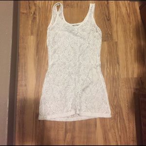 Laced tank top