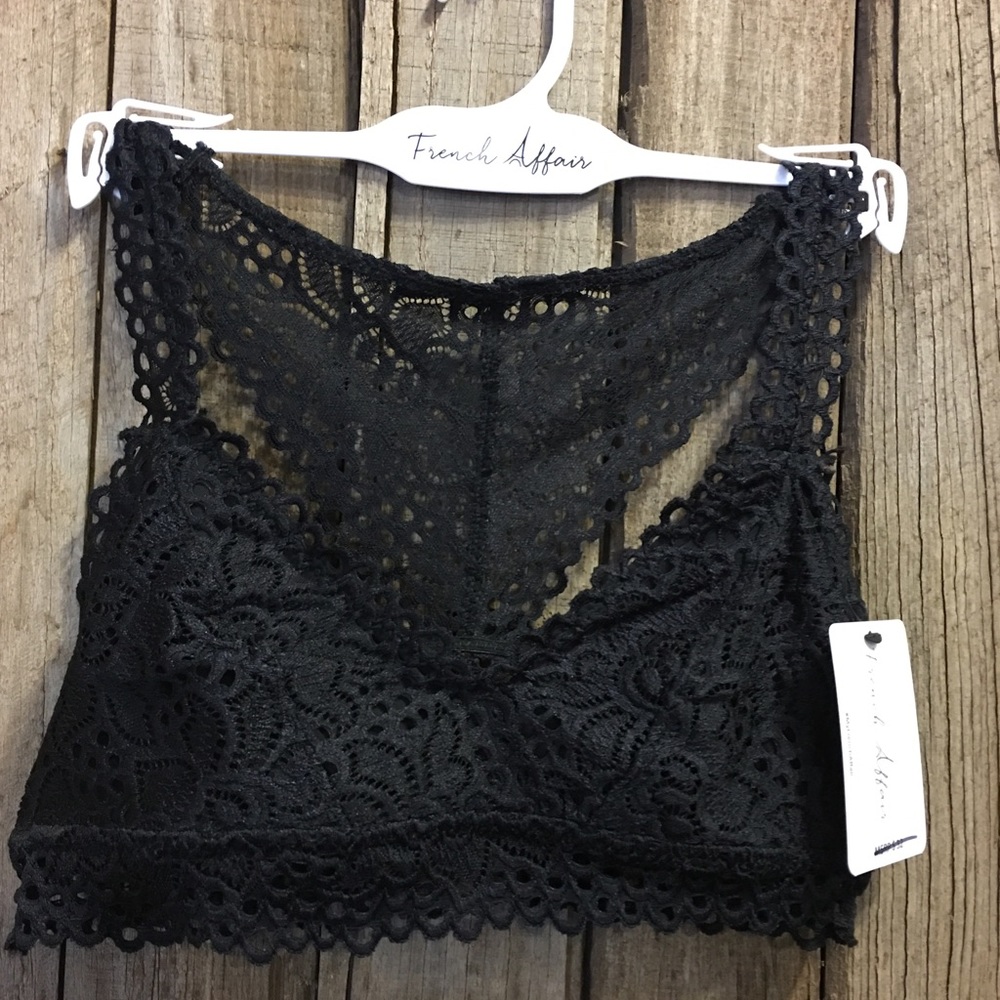 Black Lace Bralette