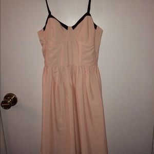 Pastel pink dress