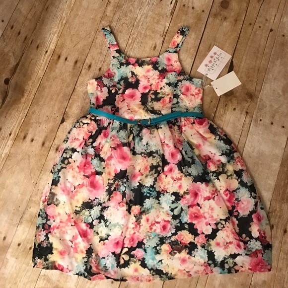 Pippa & Julie Other - Pippa Julie girls Floral spring Easter dress SZ 10