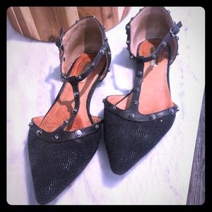 Halogen Studded Olson Flats - Lightly Worn
