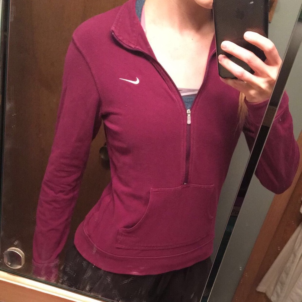 NIKE DRI-FIT - long sleeve quarter zip