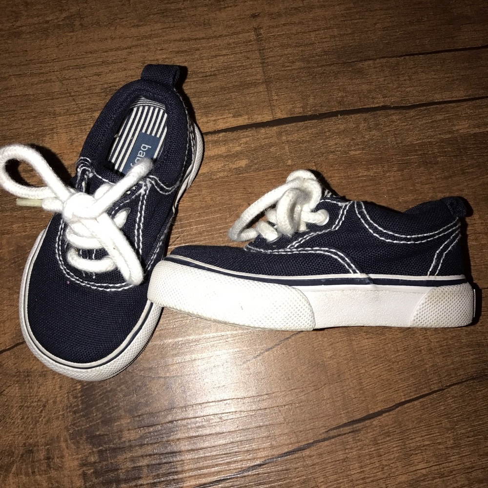 Baby Gap Size 5 Deck Shoes Navy Blue