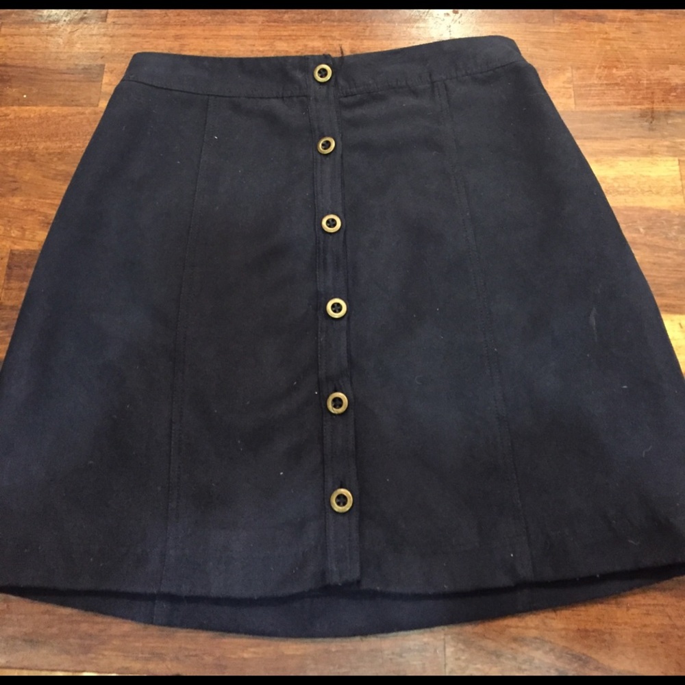 Navy blue Hollister skirt