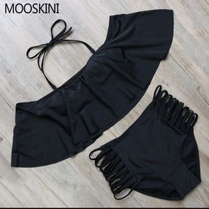 Black Off the Shoulder Bikini