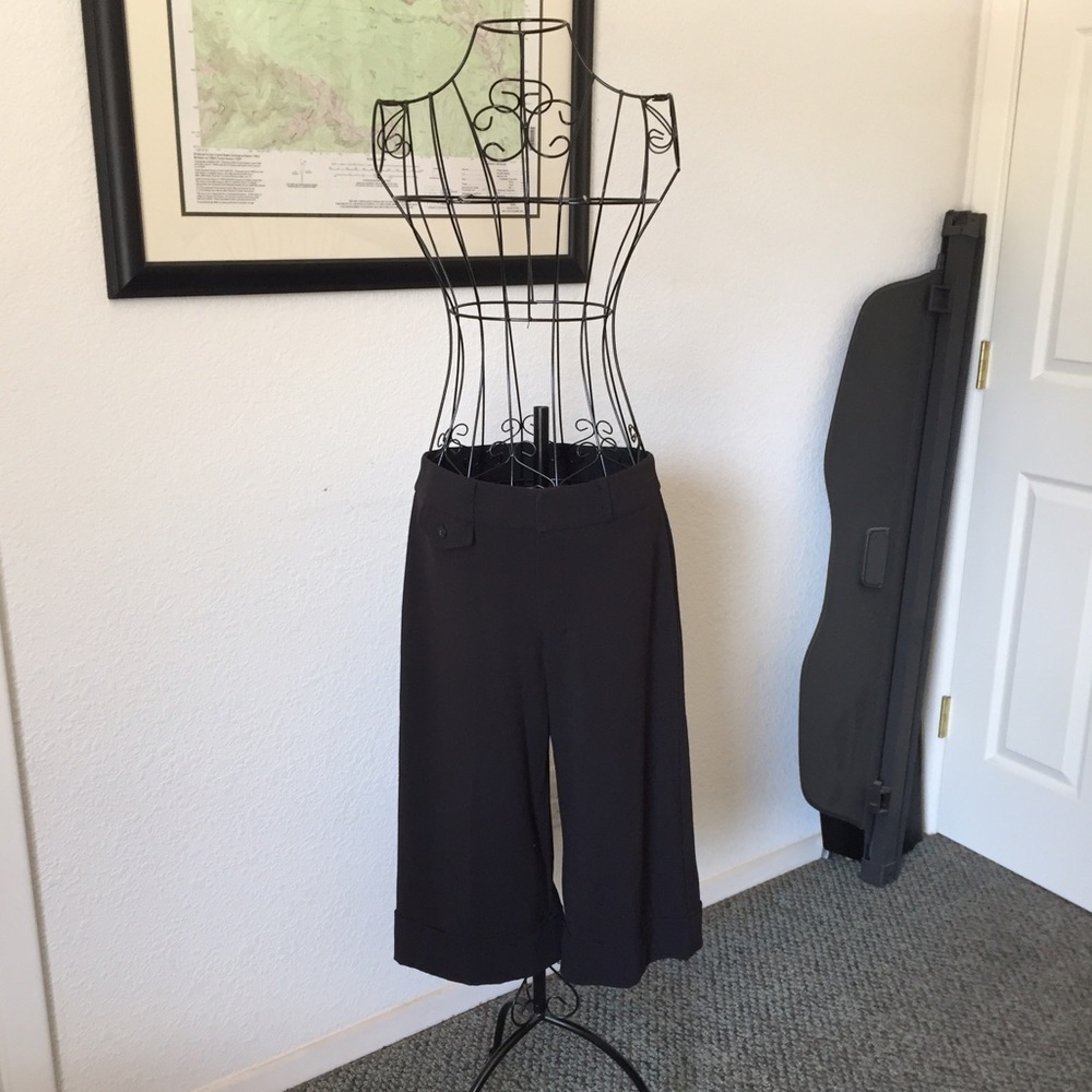 White Stag Black Capris Dress Pants.