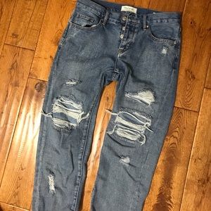 Pacsun Distressed Boyfriend Jeans