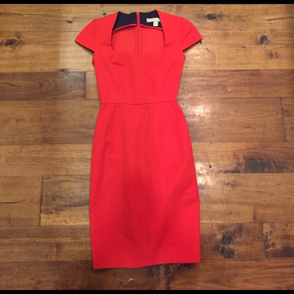 Banana Republic red mini dress