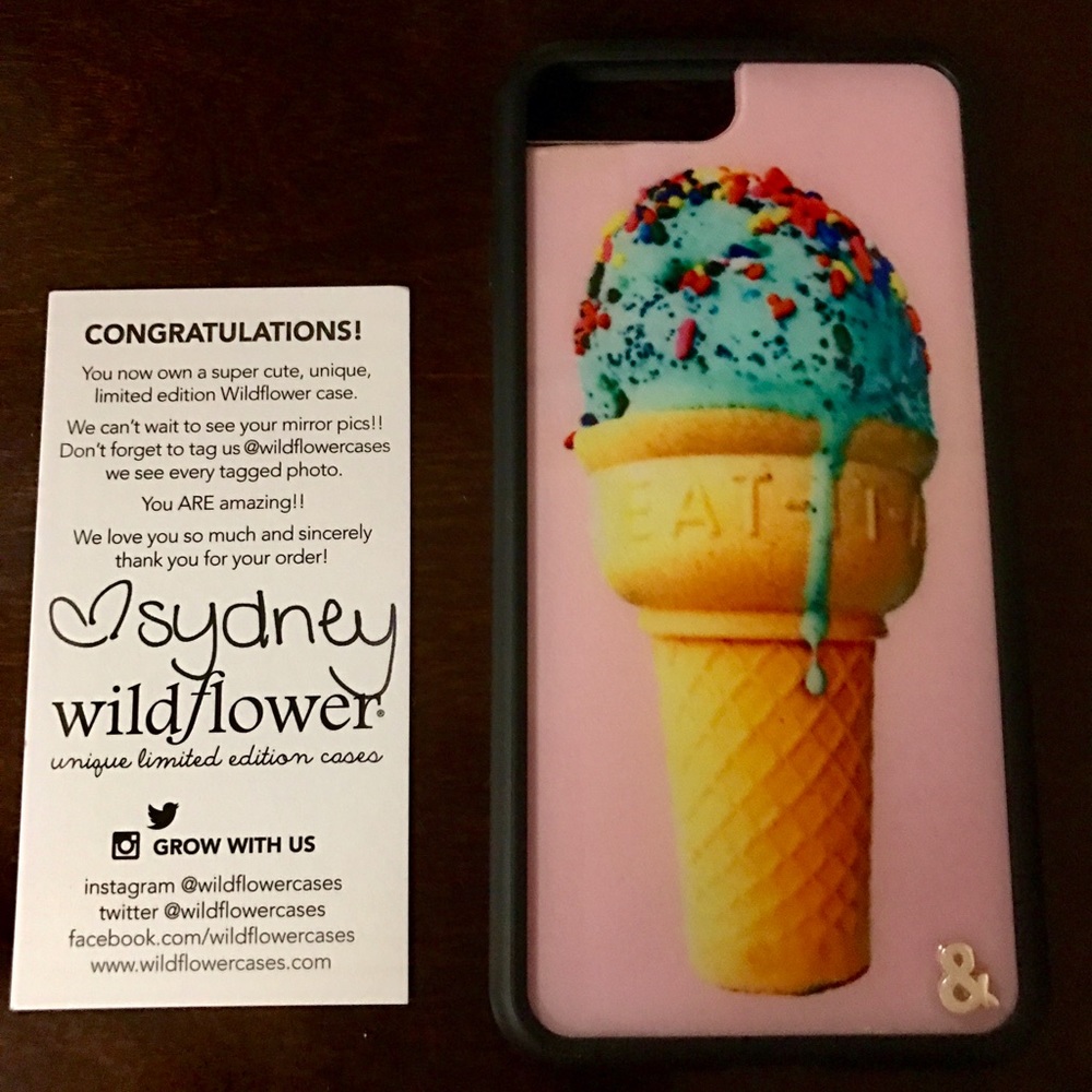 Wildflower iPhone 7 plus case