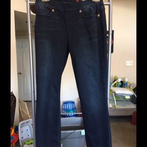 Lands End Petite pull on skinny jeans-New