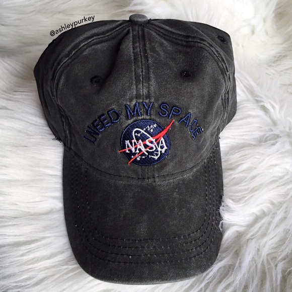❤️SALE❤️ i need my space NASA gray baseball hat - Picture 2 of 4