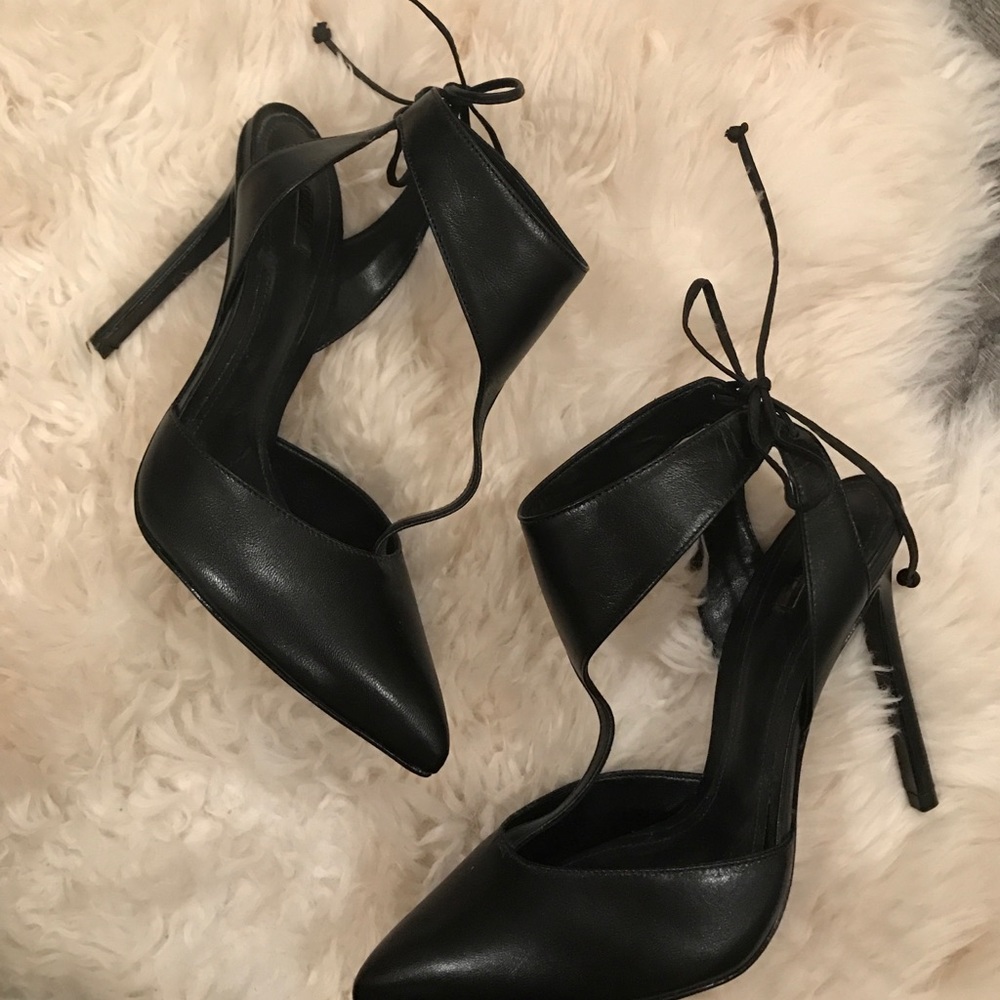 Schutz Black Heels