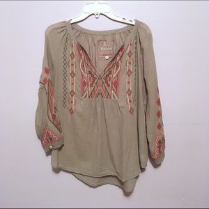 johnny was embroidered tunic