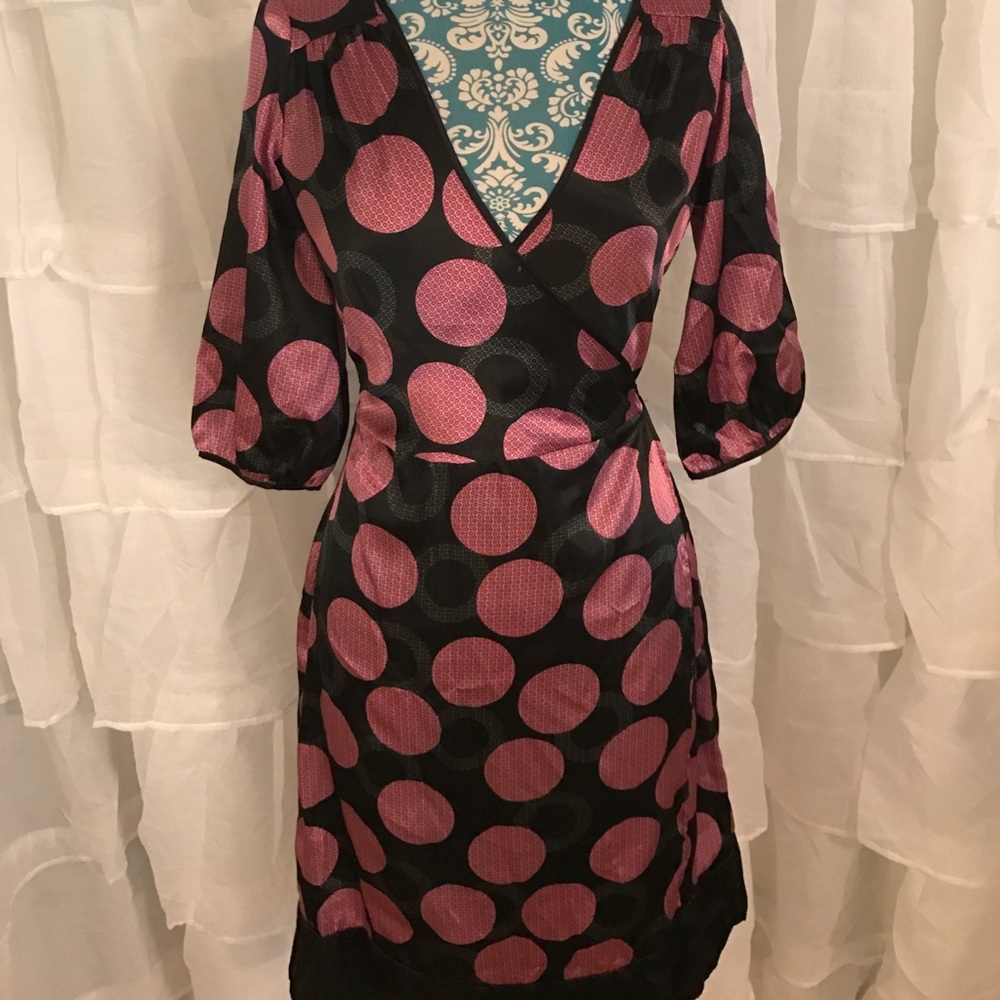 Glam wrap dress