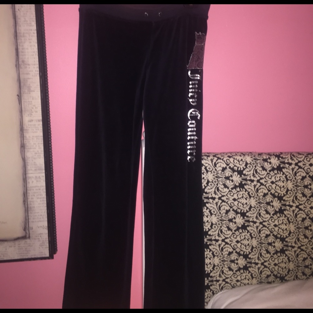 dark blue juicy couture pants