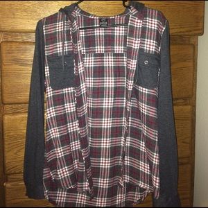 Hoodie flannel from ZUMIEZ.
