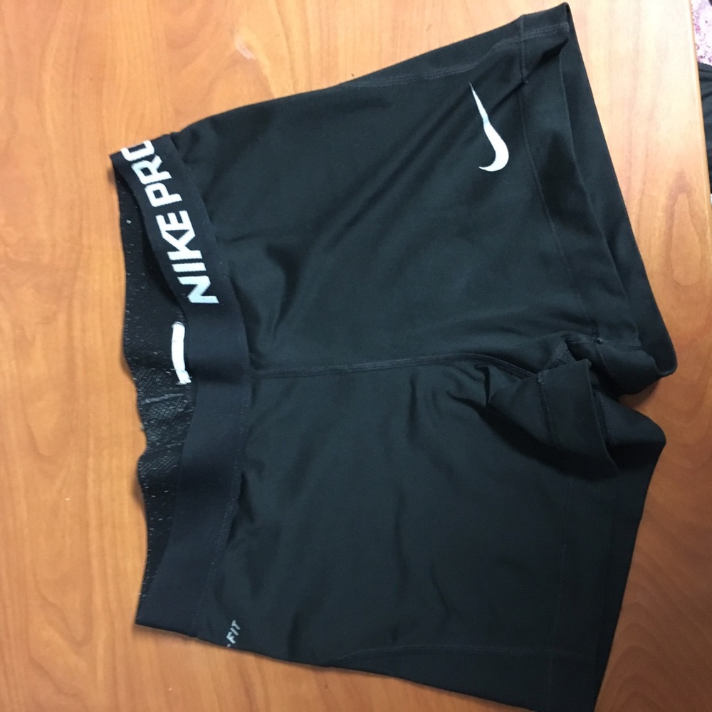Bundle of Two Black Nike Spandex Shorts (medium)