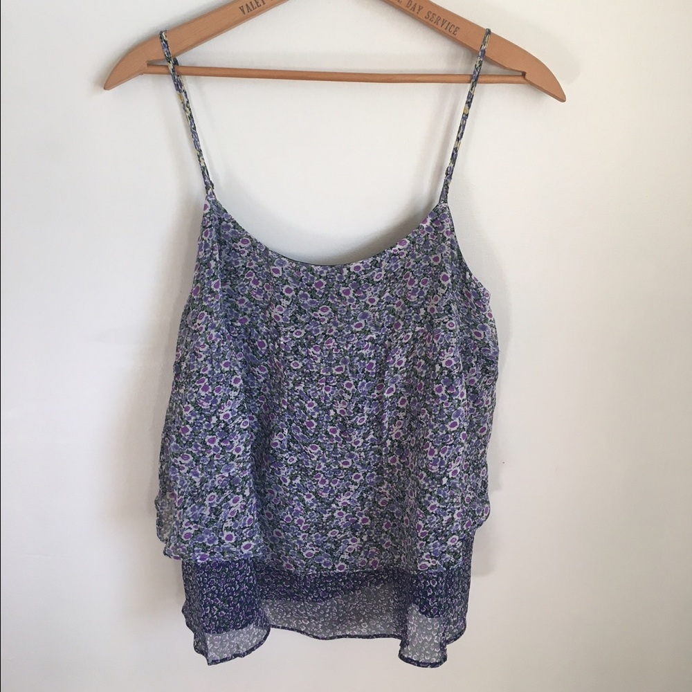 NWT Joie floral tank