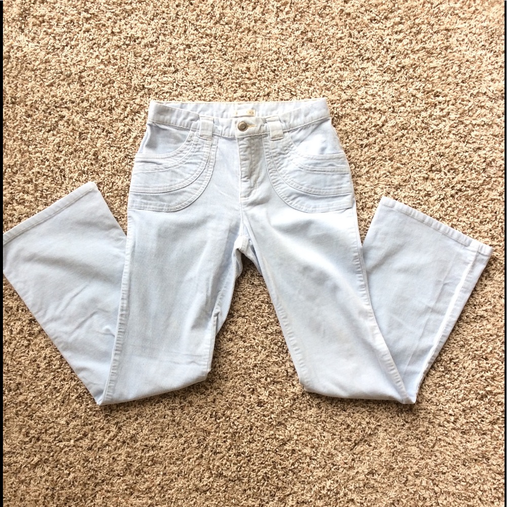 Girls Light Blue Old Navy Corduroy Pants