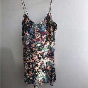 Zara tunic oriental pattern