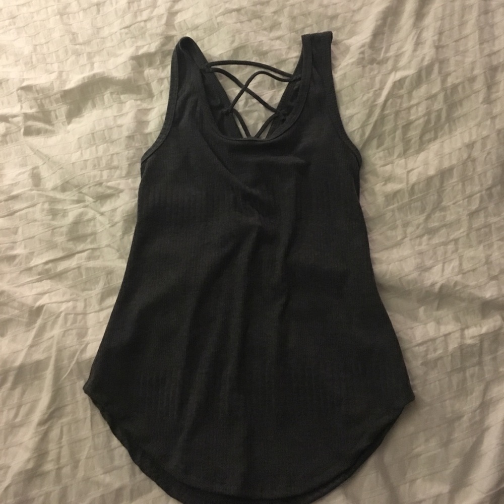 Fashion nova grey tank!