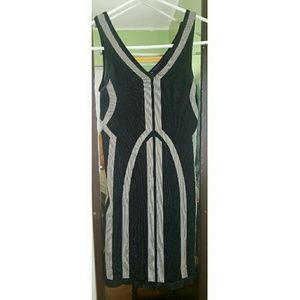 Forever 21 Black & Gray mini dress