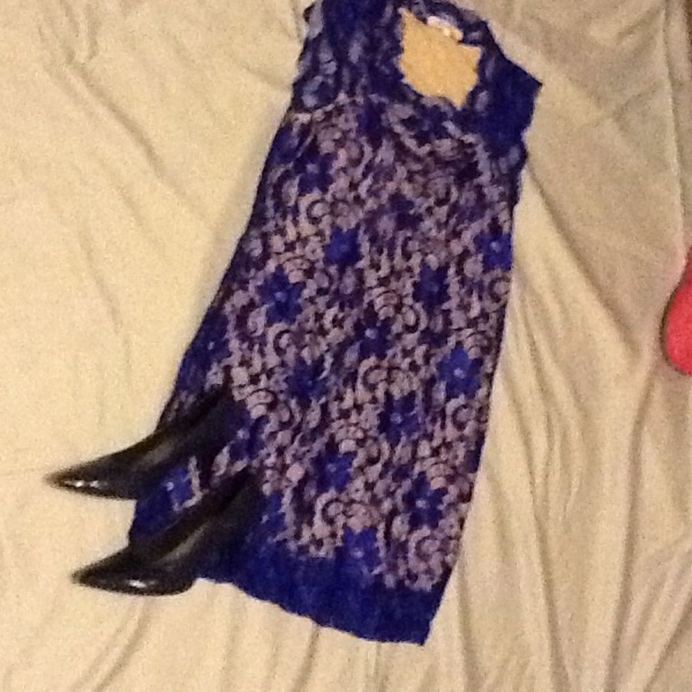 Stretch Blue Dress