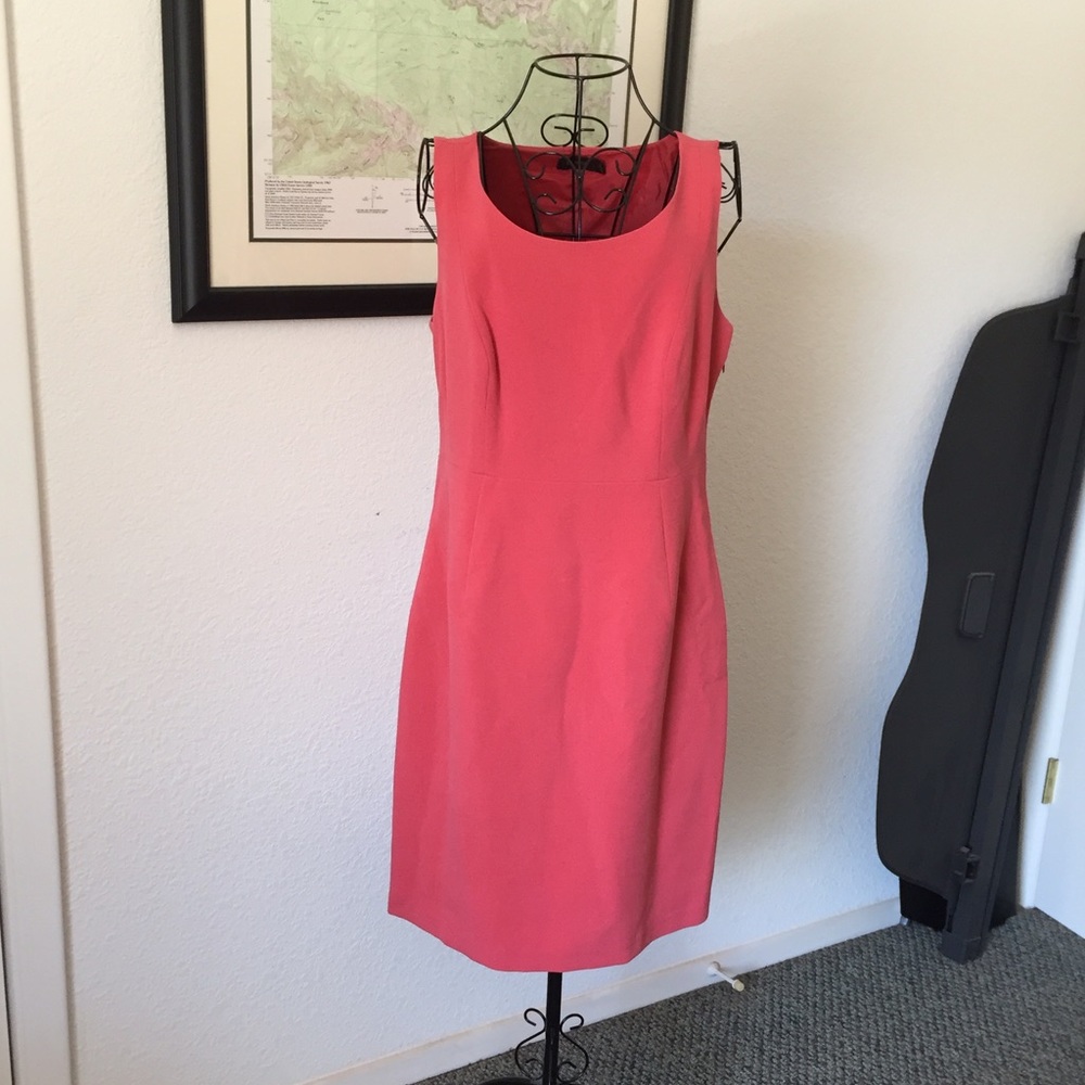 The Limited Pink/Coral Shift Dress.