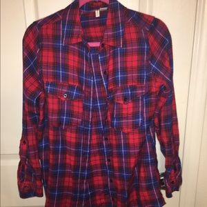 Colored flannel