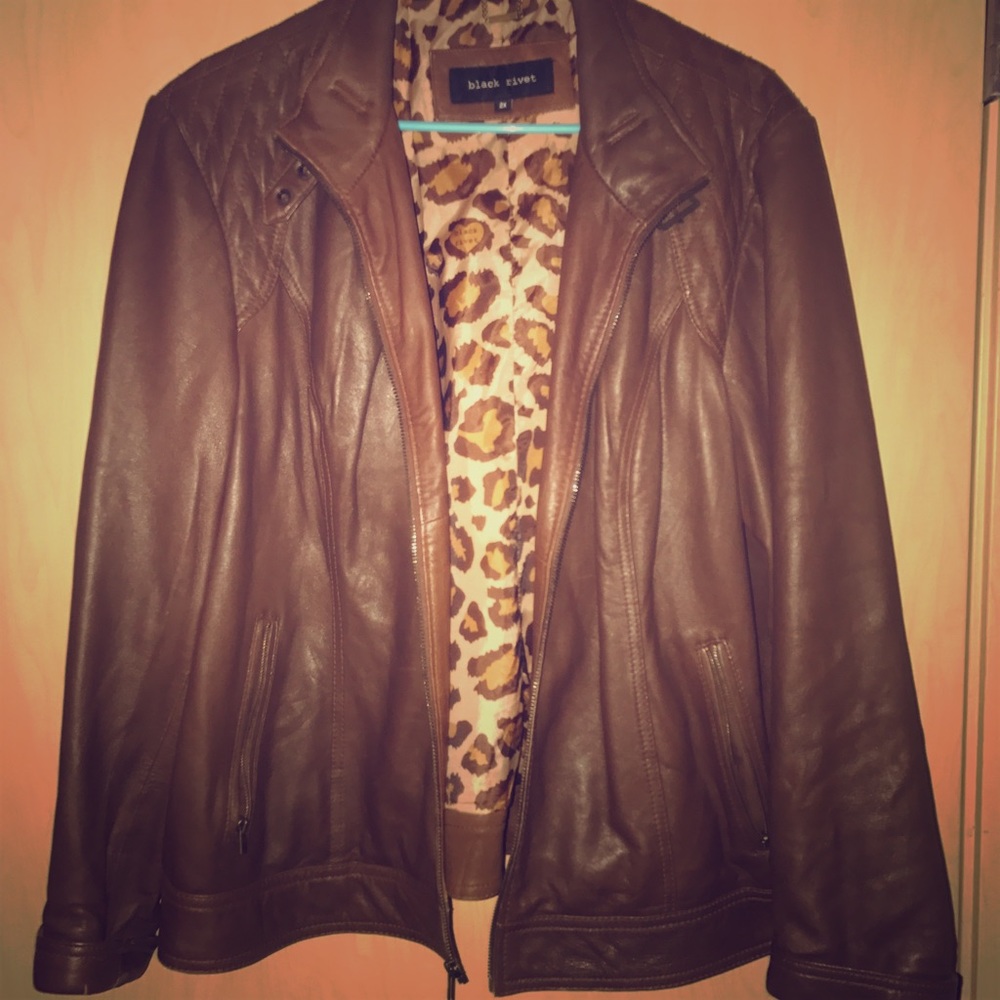 Black River genuine Leather Jacket