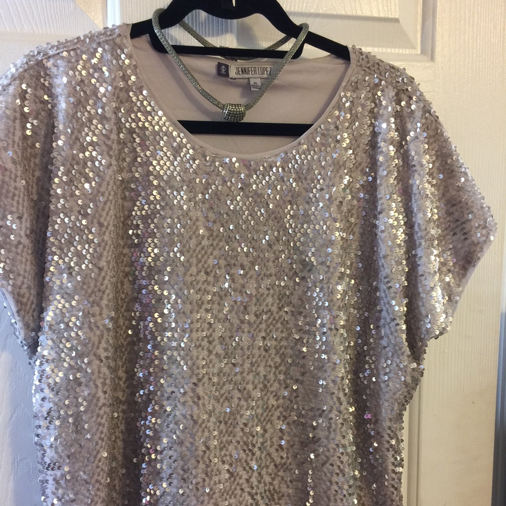 Sequin top