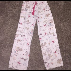 Winnie the Pooh pajama bottoms